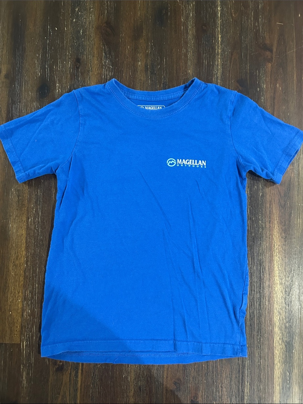 Magellan Outdoors Kids Short Sleeve Tee in Blue
